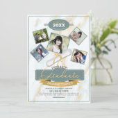 大理石大学院ID892の5枚 招待状 (スタンド正面)