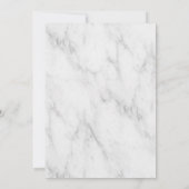 大理石彼女は招待状婚約の賛成しました 招待状 (裏面)