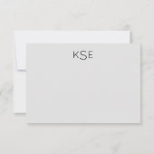 大理石感謝カード サンキューカード (裏面)