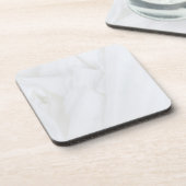 大理石懸命コルクバック付きプラスチックコースター コースター (左側)