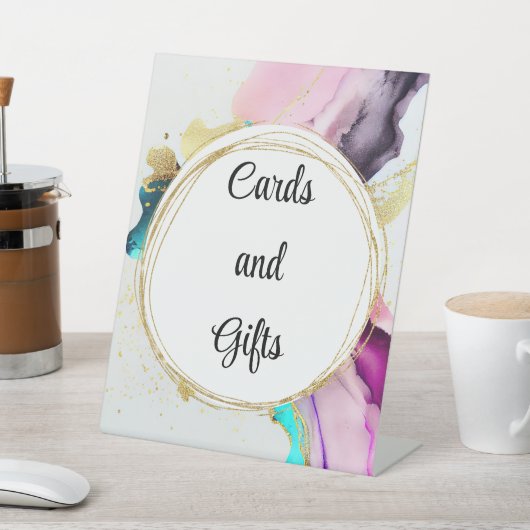 大理石抽象芸術標識 台座サイン (インサイチュ)