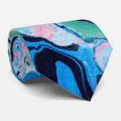 大理石数々ののテクスチャ ネクタイ (ロール)