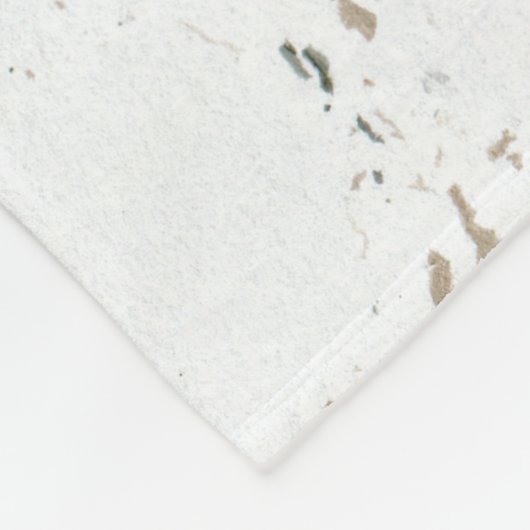 大理石数々の製の写真撮影プリント フリースブランケット (角)