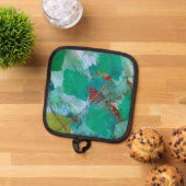 大理石柄の鍋敷き 鍋敷き (トップダウン)