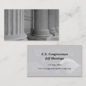 大理石柱 名刺 (正面/裏面)