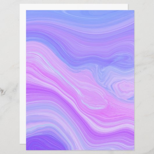 大理石模様のアゲートスクラップブッキングペーパー (正面/裏面)