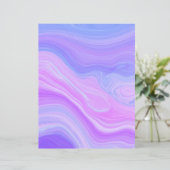 大理石模様のアゲートスクラップブッキングペーパー (スタンド正面)