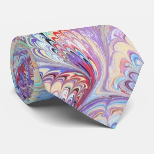 大理石模様をつけられたタイ数々のな色 ネクタイ (ロール)