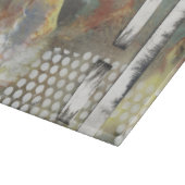 大理石模様をつけられたピクセルII カッティングボード (角)