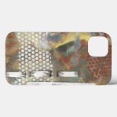 大理石模様をつけられたピクセルII Case-Mate iPhoneケース (裏面 (横))