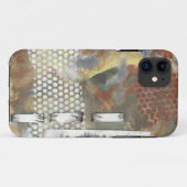 大理石模様をつけられたピクセルII Case-Mate iPhoneケース (裏面(横))