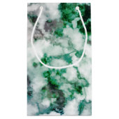 大理石模様をつけられた水晶質 スモールペーパーバッグ (裏面)