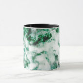 大理石模様をつけられた水晶質 マグカップ (中央)