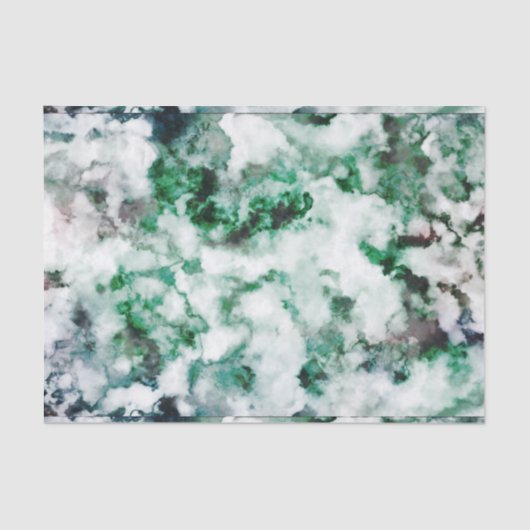 大理石模様をつけられた水晶質 薄葉紙 (正面)