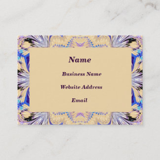 大理石模様をつけられた組み立てられた名刺 名刺