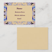 大理石模様をつけられた組み立てられた名刺 名刺 (正面/裏面)