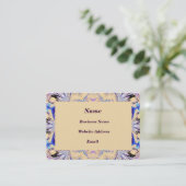 大理石模様をつけられた組み立てられた名刺 名刺 (スタンド正面)