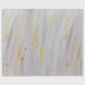 大理石模様をつけられるエレガントな金ゴールド ラッピングペーパー (フラット)