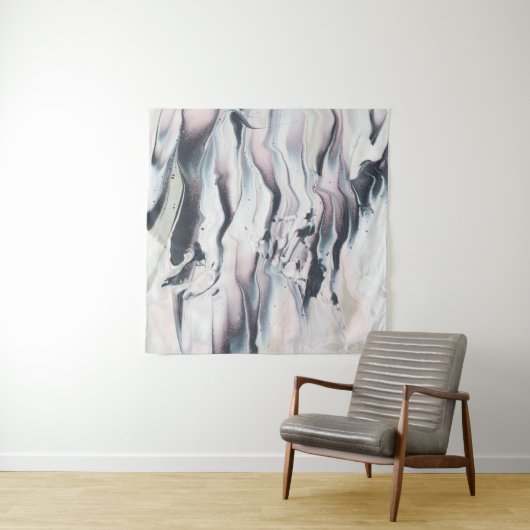 大理石模様をつけるVの穀物 タペストリー (インサイチュ)