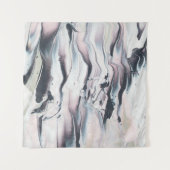 大理石模様をつけるVの穀物 タペストリー (正面)