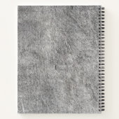 大理石模様スパイラルノート ノートブック (裏面)