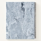 大理石模様スパイラルノート ノートブック (裏面)