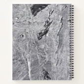 大理石模様スパイラルノート ノートブック (裏面)