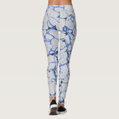 大理石模様–1レギンス レギンス (裏面)