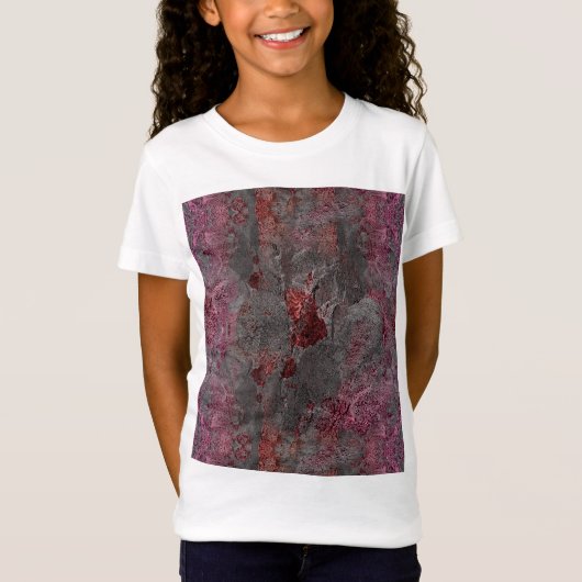 大理石模様 Tシャツ (正面)