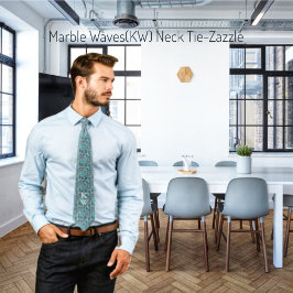 大理石波 ネクタイ
