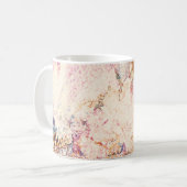 大理石流体抽象芸術パターン コーヒーマグカップ (正面左)