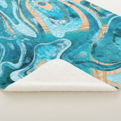 大理石海ビーチ シェルパブランケット (3/4)