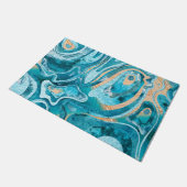 大理石海ビーチ ドアマット (アングル)