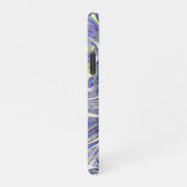 大理石淡い色のスラブ iPhoneケース (右側)