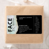 大理石灰プロフェッショナルブラック顔血清ラベル ラベル (インサイチュ)