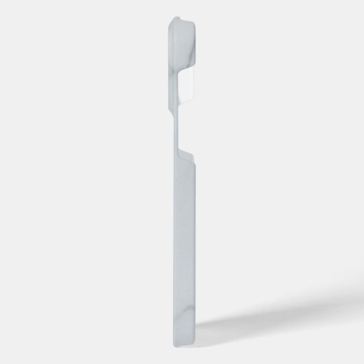 大理石白iPhone 14 Pro Max iPhoneケース (左側面)