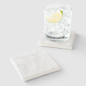 大理石石大理石 ストーンコースター (横)