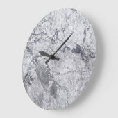 大理石石模様アクリル壁時計 ラージ壁時計 (傾斜)