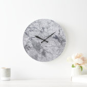 大理石石模様アクリル壁時計 ラージ壁時計 (ホーム)