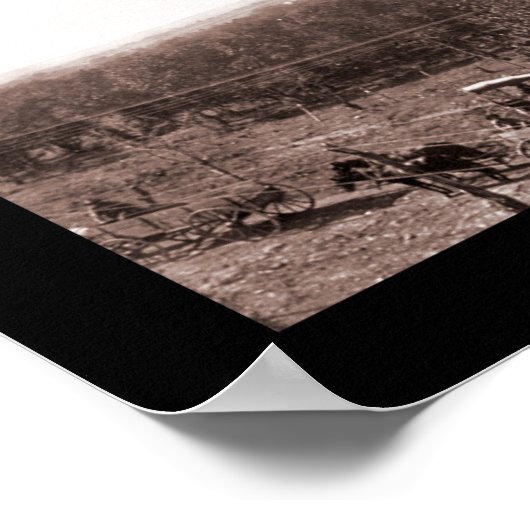 大理石秋TX風光明媚な写真1908 ポスター (角)