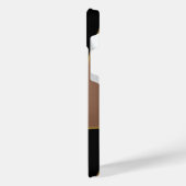 大理石箔幾何学的モザイク iPhoneケース (左側面)