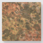 大理石素朴飲み物用コースター ストーンコースター (正面)