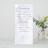 大理石結婚式 プログラム (スタンド正面)