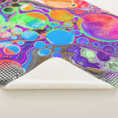 大理石絵を描デジタルアートの効果 シェルパブランケット (3/4)