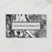 大理石背景 名刺 (裏面)