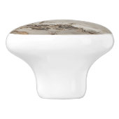 大理石自然の色パターン セラミックノブ (側面)