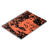 大理石花崗岩テクスチャ自然 ノートブック (左側)