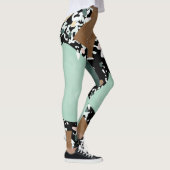 大理石花崗岩テクスチャ レギンス (右)