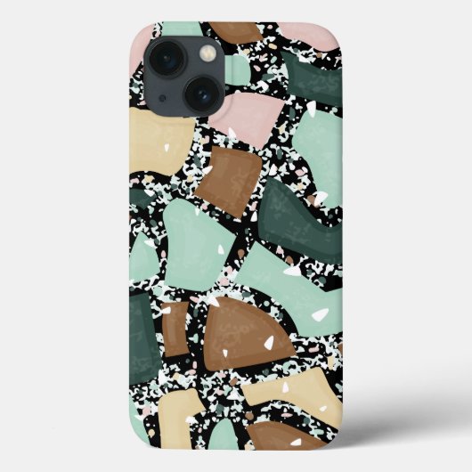大理石花崗岩テクスチャ Case-Mate iPhoneケース (裏面)