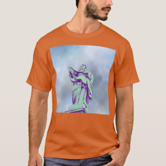 大理石製の女性像 Tシャツ